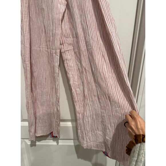 MSRP $168 Anthropologie LAIA Bohemian Embroidered Pants – Size M | Made in India - Picture 5 of 6